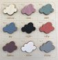 Mobile Preview: cumico - Namensschild Regenbogen mit Wolken personalisierbar mit Namen und Farbe NEUHEIT